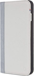 Decoded Leather Wallet Case for iPhone 8/7/6S/6 Plus - White/Grey