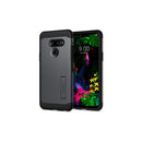 Spigen Slim Armour Case with Kickstand Feature For LG G8 thinQ  (Black)