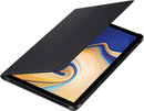 Samsung Galaxy Tab S4 Black Book Cover